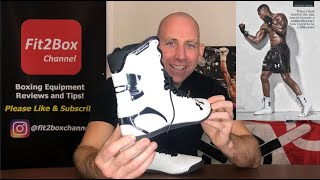 EXCLUSIVE UNDER ARMOUR ANTHONY JOSHUA BOXING BOOTS REVIEW - YouTube