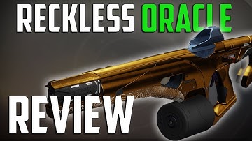 Destiny 2: New Raid Auto Rifle Reckless Oracle Review pvp/pve Shadowkeep