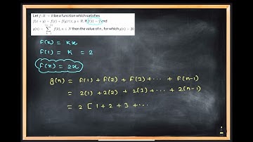 M8_Let f:RtoR be a function which satisfies f(x+y)=f(x)+f(y) for all x,y belongs to R. If f(1)=2