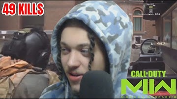 CRAZY HIGH KILL GAME MODERN WARFARE 2 2022 [INSANE THROWING KNIFE KILLS] (3RD PERSON MOSHPIT)