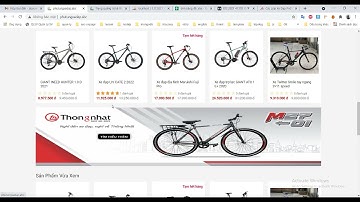 Giới thiệu website mua bán xe đạp linh kiện xe đạp trực tuyến laravel 8x chuẩn seo