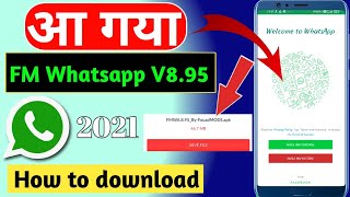 #fmwa How to download fm whatsapp | Fm whatsapp V8.95 | screenshot 4