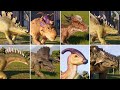 ALL HERBIVORE DINOSAURS - Jurassic World Evolution 2