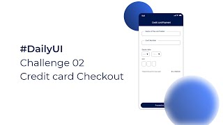 Credit card Checkout | UI/UX Design | #DailyUI