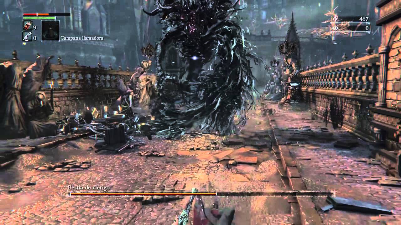 Bloodborne Primer Jefe Bestia de Clerigo YouTube