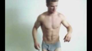 Freddie Stroma dancing to Bad Romance