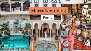 Marrakech Vlog | Staying in a Riad & Belly Dancing