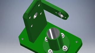 Autodesk Inventor Horizontal Stirling Engine part 19