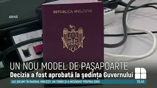 Din aprilie, în Republica Moldova va fi pus în circulație un nou model de pașaport