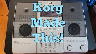 The Korg CR-4 4 Track Cassette Recorder - YouTube
