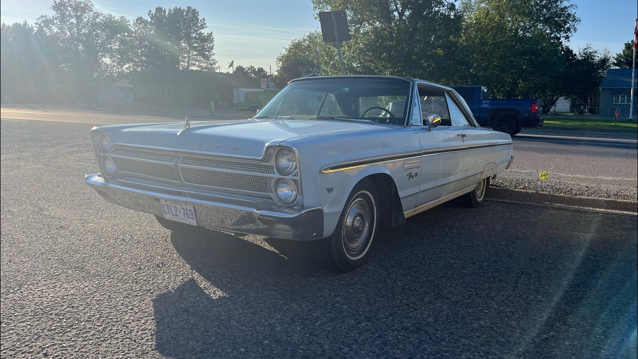 1965 Plymouth Fury III (2 Door Hardtop): Start Up, Exterior