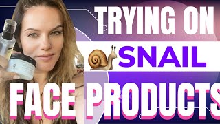 Comparing snail 🐌 face product with or without makeup #Collab, #Collaboration, #ContentCollaboration