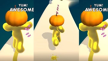Blob Runner 3D Gameplay Walkthrough Android IOS 2021 All Levels Big Update #Shorts Edition