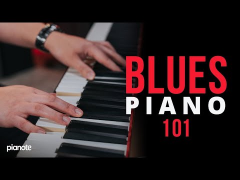 Blues Piano 101 (Beginner Piano Lesson) - YouTube