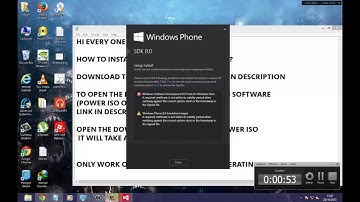 How to instal Windows phone SDK 8