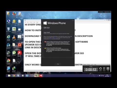 How to instal Windows phone SDK 8