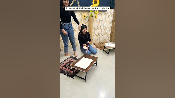 3d Artwork kisi illusion se kam nahi hai 😍 #shorts #artistshikshasharma #3drangoli #3dartwork