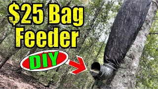 Moultrie Bag Feeder With DIY Spout! by The Handy Hunter 4,843 views 1 year ago 8 minutes, 7 seconds