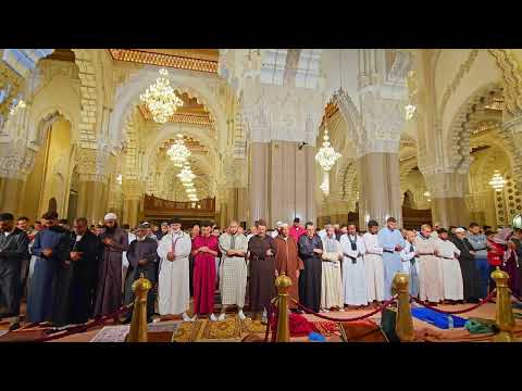 ياللجمال ترتيل عراقي خاشع للشيخ عمر القزابري من سورة غافر تراويح 1444 ليلة 20 ركعة 10