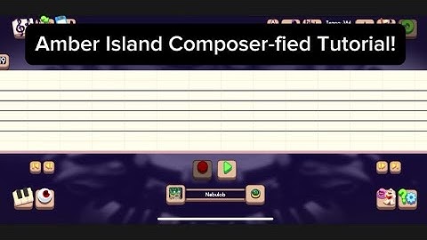 My Singing Monsters Amber Island Composer-fied Tutorial!