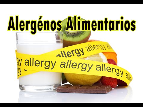 Alergenos en Alimentos y su etiquetado