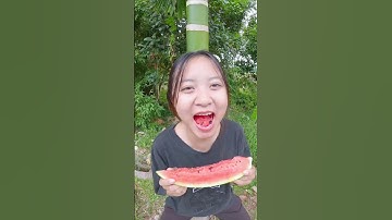 Trận chiến dưa hấu to và nhỏ - Noob vs pro vs hacker watermelon battle #shorts