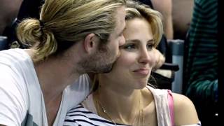 Chris Hemsworth & Elsa Pataky kissing compilation