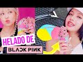 HICE el HELADO de COLORES de BLACKPINK de ICE CREAM chillin chillin - Caro Trippar