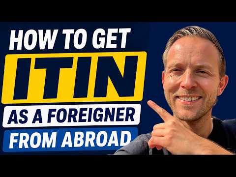 How to Get an ITIN Number as a Non-US Resident (2026) — No Passport by Mail
