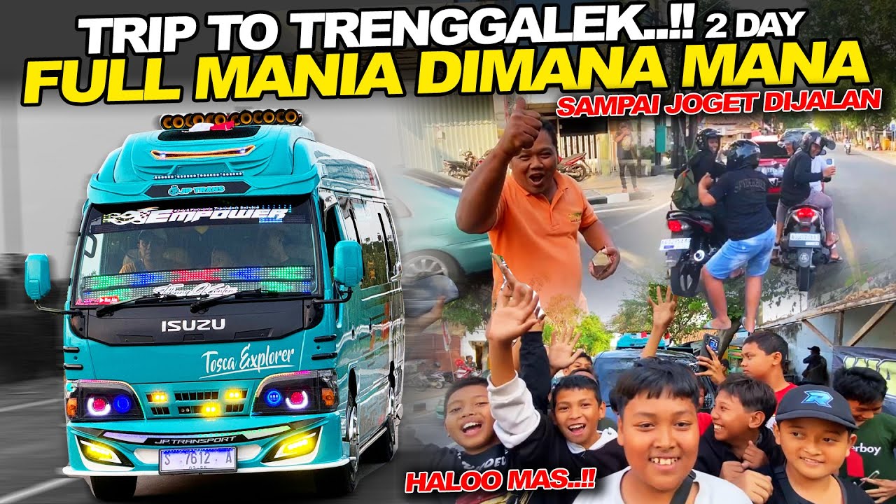 TRIP TRENGGALEK DAN DISAMBUT MANIA LUAR BIASA 😍‼️ TRIP REPORT ELF LONG