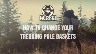 How to Change Trekking and Snowshoe Pole Baskets