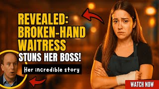 REVEALED: Amazing Waitress with a Broken Hand Surprises Undercover Boss with Her Incredible Story!