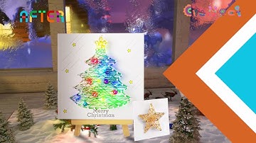 How to Make a Christmas Tree | String Art Kit | DIY Crafting For Kids | Home Decor Ideas