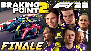 F1 23 BRAKING POINT 2 Story FINALE: DRAMA IN FINAL RACE FOR SURVIVAL! ENDING! Chapter 16 \& 17