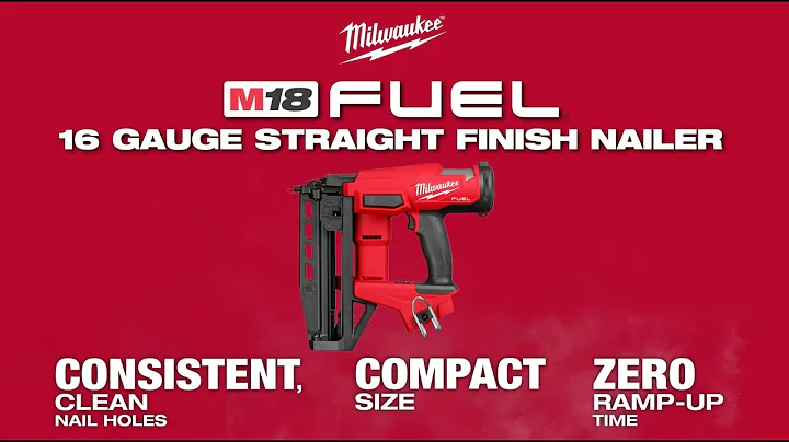 Milwaukee M18 FUEL 16-Gauge Straight Finish Nailer