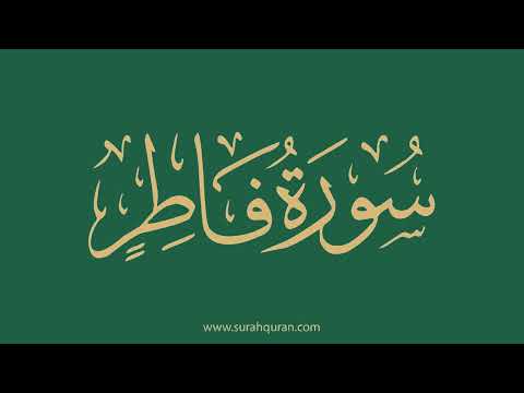 سورة فاطر بصوت الشيخ ياسر الدوسري  سورة فاطر بصوت الشيخ ياسر الدوسري
