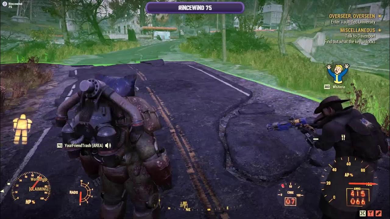 Fallout 76 The Bathrobe Cartel ride again!! YouTube