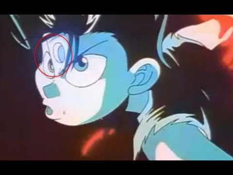 幽遊白書のアニメ作画が ひどすぎるww冨樫も驚愕の 作画崩壊作画ミス Youtube