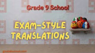 Part 6 - Exam-Style Translations: Instant GCSE Translation Feedback