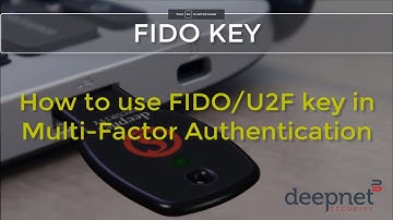 How to use our FIDO key to generate One-Time Passwords during authentication.