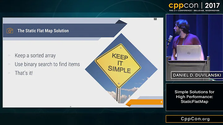 Simple Solutions for High Performance: StaticFlatMap - Daniel D. Duvilanski [ CppCon 2017 ]