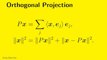 Orthogonal Projection