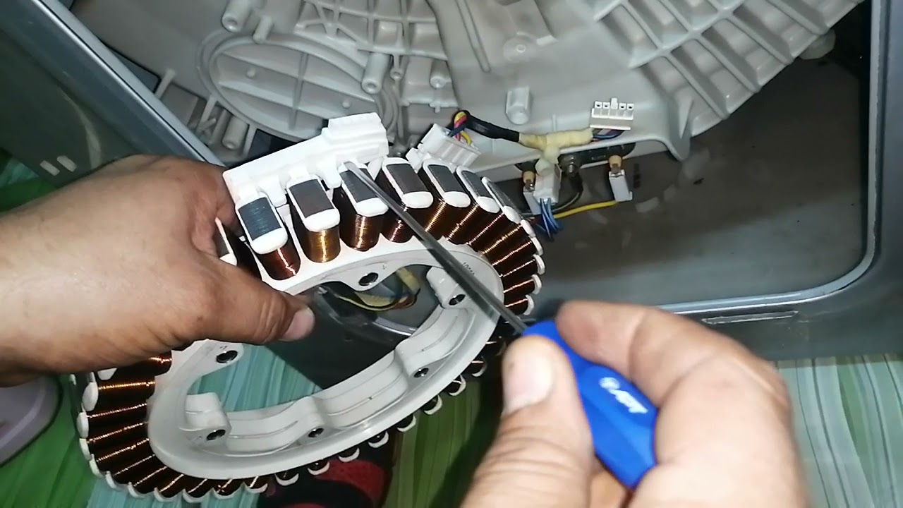 غساله LG عطل L E وتغير سنسور وشرح عملي 01001839120 حكيم ابوغزاله