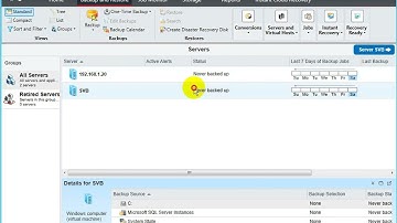 How to add server to Veritas Exec backup
