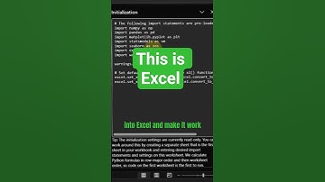 How Does Python in Excel Actually Work? #excel #exceltips