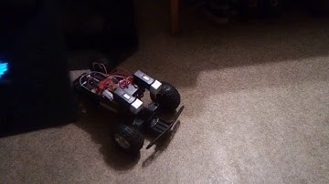 Arduino NRF24L01 custom RC car with lights