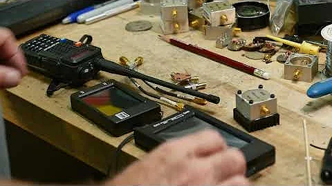 #592 Using the NanoVNA and TinySA with 50 ohm load to measure radio