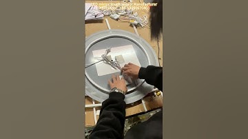 Making a smart touch sensor mirror with led strip light #ledmirror #lightmirror #smartmirror #mirror