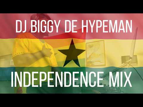 GHANA 🇬🇭 INDEPENDENCE MIX BY DJ BIGGY DE HYPE MAN 🇬🇭