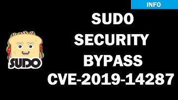 Highlight: THM: Sudo Security Bypass CVE-2019-14287 